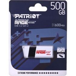 Patriot PEF500GRPMW32U USB-Stick USB Typ-A 3.2 Gen 2 (3.1 Gen 2) (500 GB, USB 3.2, USB A), USB Stick, Weiss