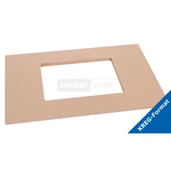 Frässchablone ELP-FS für Einlegeplatten im KREG-Format