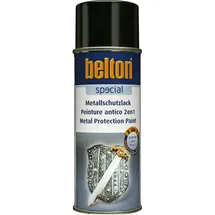 BELTON Lackspray Special Metallschutzlack Schwarz glänzend 0,4 l