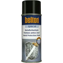 BELTON Lackspray Special Metallschutzlack Schwarz glänzend 0,4 l