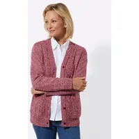 Witt Weiden Strickjacke in kirsche-ecru-meliert | Gr.: 42