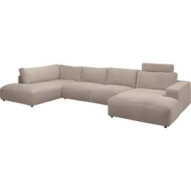 Musterring Wohnlandschaft U-Form 3-Sitzer Grau