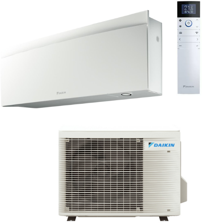 DAIKIN Emura 3 Klimaanlage FTXJ50AW + RXJ50A | Mattweiß | 5,0 kW