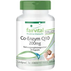 Fairvital Co-Enzym Q10 200 mg Kapseln 30 St.