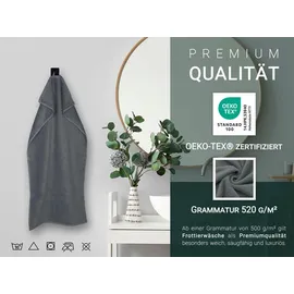 ZOLLNER Handtuchset 6-tlg. grau