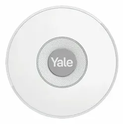 Yale Indoor Siren, Drahtlose Sirene, Drinnen, 1000 m, 868 MHz, 85 dB, Grau, Weiß