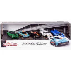 MAJORETTE Porsche 5er Set Fertigmodell PKW Modell