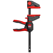 Bessey Einhandzwinge Kunststoff/Polyamid/Stahl 300 mm schwarz/rot