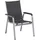 Kettler Basic Plus Stapelsessel 69,5 x 65,5 x 99 cm padded silber/anthrazit 0301202-9000