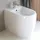 Duravit Stand Bidet Qatego 39x60cm, m Hahnl., ÜL, Hahnloch, we hgl