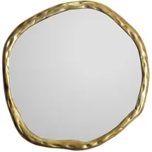 FineBuy Wandspiegel 60 x 60 cm Gold