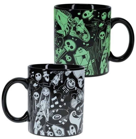 Preisvergleich Produktbild Nightmare Before Christmas Glow in Dark XL Becher