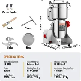 Vevor 750g Edelstahl