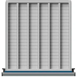 Ulmia GmbH Muldeneinsatz 6-muldig Kunststoff 90 mm