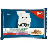 GOURMET Perle - Katzenfutter - 4 x 85g