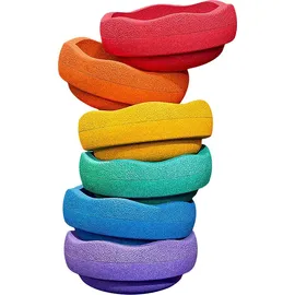 Stapelstein Original rainbow classic 6-tlg.