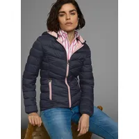 KangaROOS Steppjacke KANGAROOS, Damen, Gr. 32, blau (marine, rosa), Web, Obermaterial: 100% Polyamid. Futter: 100% Polyamid.