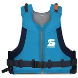 SECUMAR Schwimmweste Camino, Ergonomisches Design, Hohe Auftriebskraft, Robustes Material blau 30-40 Kg