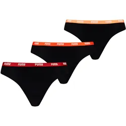 PUMA Damen Unterhose String 3er Pack