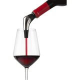 Vacu Vin VACUVIN Verschlussstopfen SlowWinePourer Weinausgießer, (1-tlg) silberfarben