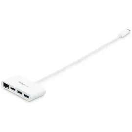 Startech StarTech.com 3 Port USB 3.0 Hub plus Gigabit Ethernet - USB-C - USB Hub with GbE - USB C Hub - USB Typ-C Hub - USB 3 Hub