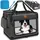 TRESKO Hundebox faltbar 92 x 63 x 63 cm Anthrazit