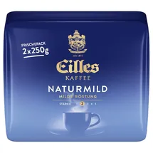 Eilles Naturmild Kaffeebohnen 2 Packungen 250 g