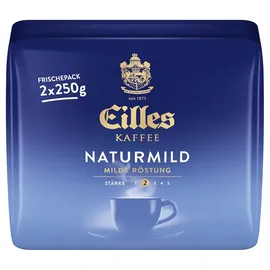 Eilles Naturmild Kaffeebohnen 2 Packungen 250 g