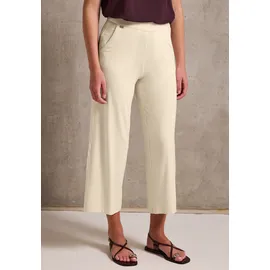 street one studio Culotte High Waist Velvet Cream 42