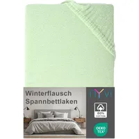Nyvi Spannbettlaken DreamScience Winterflausch für Matratzen bis 22 cm