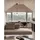 Nova Luce Impero 4-flg. G9 60 cm schwarz, weiß
