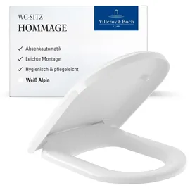 Villeroy & Boch Hommage WC-Sitz Duroplast Weiß