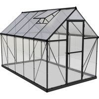 CANOPIA Hybrid Alu grün Polycarbonat 0,7 mm/Dach 4 mm 5,7 m2