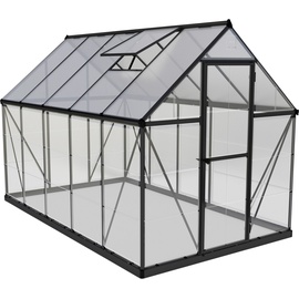 CANOPIA Hybrid Alu grün Polycarbonat 0,7 mm/Dach 4 mm 5,7 m2