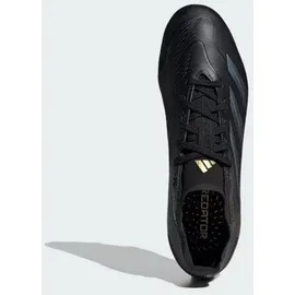 adidas Predator League FG Core Black / Carbon / Gold Metallic 40 2/3
