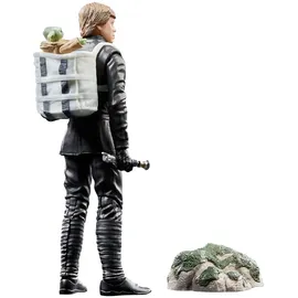 Hasbro Star Wars Actionfigur Luke Skywalker und Grogu 15 cm - Schwarz/Mehrfarbig