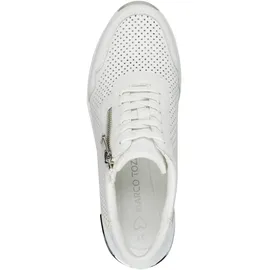Marco Tozzi Sneaker Low Silber/Weiß Damen 42