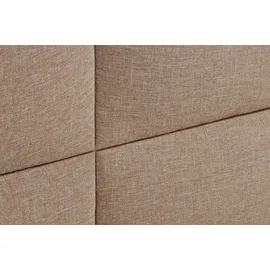 Westfalia Schlafkomfort Boxbett 194 x 210 cm Beige