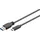 goobay USB-C auf USB-A Adapter 0,5 m Schwarz