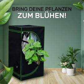 Melko Growbox 40 x 40 x 120 cm Schwarz