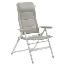 Travellife Campingstuhl Lucca Comfort Silber