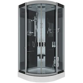 AcquaVapore Dampfdusche Duschtempel Sauna Dusche Duschkabine D46-13T3 90x90