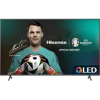 Hisense 55E7NQ Pro 139 cm (85 Zoll) Fernseher, 4K UHD, QLED, Smart TV, Total HDR, Dolby Vision IQ Atmos, 144Hz (VRR), HDMI 2.1, Game Mode PRO, Triple Tuner, Alexa Built-In, Dunkelgrau, [2024]