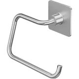 WZKALY Toilettenpapierhalter ohne Bohren, Edelstahl Klopapierhalter, Silber