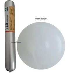 Ramsauer 125 Handwerk transparent 1K Silikon Dichtstoff 600ml Folienbeutel