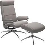 Stressless Paris 80 x 75 x 112 cm grau inkl. Hocker