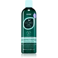 HASK Tea Tree Oil & Rosemary erfrischender Conditioner für trockene und juckende Kopfhaut 355 ml