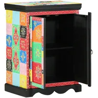 VidaXL Konsolentisch Mehrfarbig 50x30x75 cm Massivholz Mango