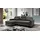 Hygger Ecksofa Nice mit Bettfunktion, Sofa L-Form Eckcouch 237x178 cm mit Bettkasten, Nierenkissen 3 St, Recamiere links Dunkelgrau - Dunkelgrau