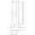 Sanipa 3way Hochschrank 30 x 170 x 34,5 cm Eiche Natural-Touch Holz